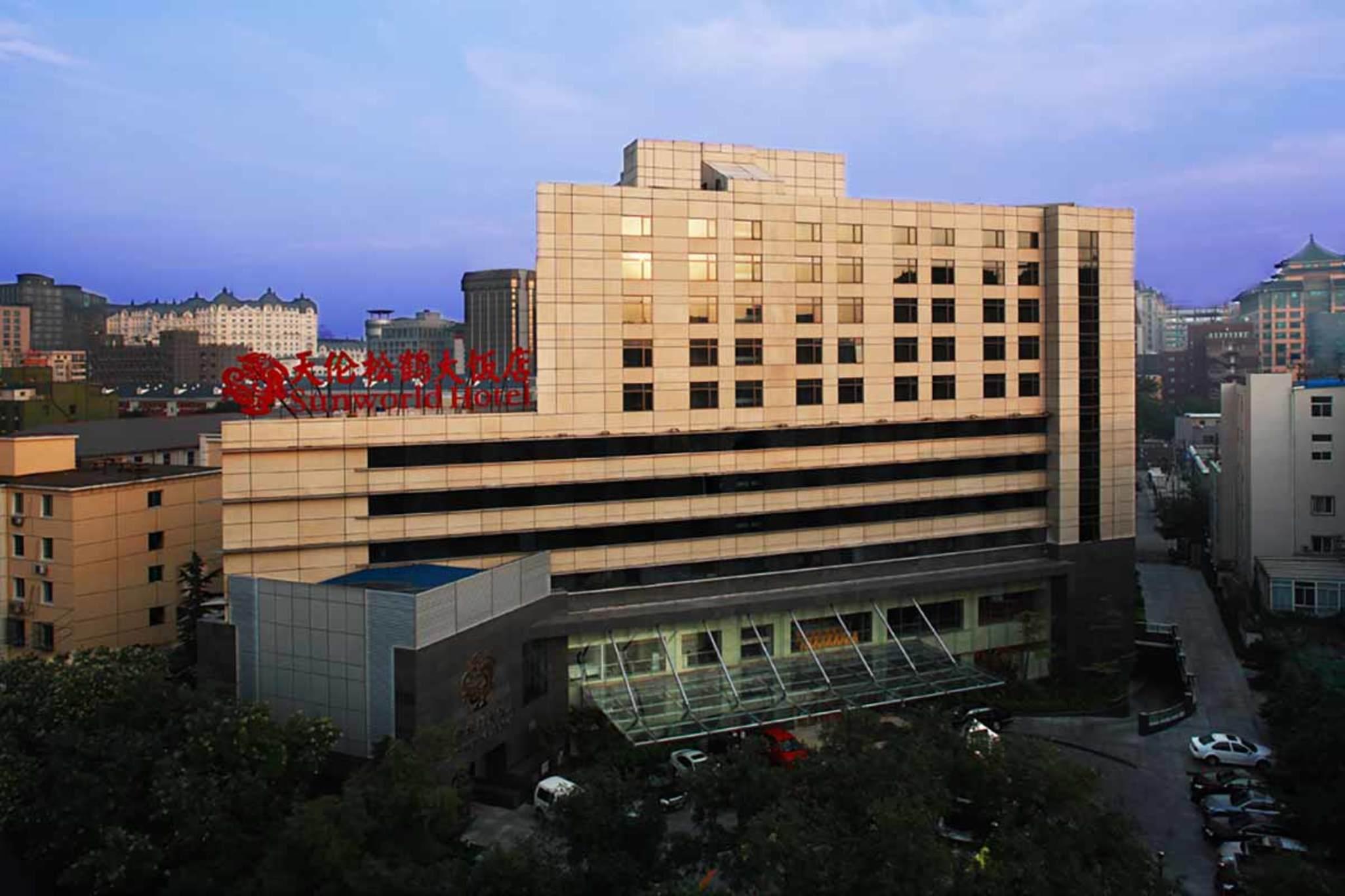 Sunworld Hotel Wangfujing Peking Exterior foto
